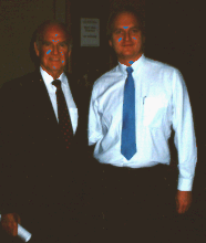 Michael Williams with George McGovern
